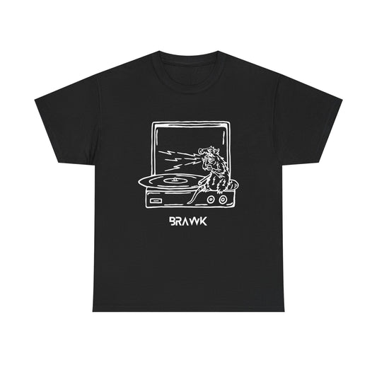 Record Player Premium T-Shirt Rat Style