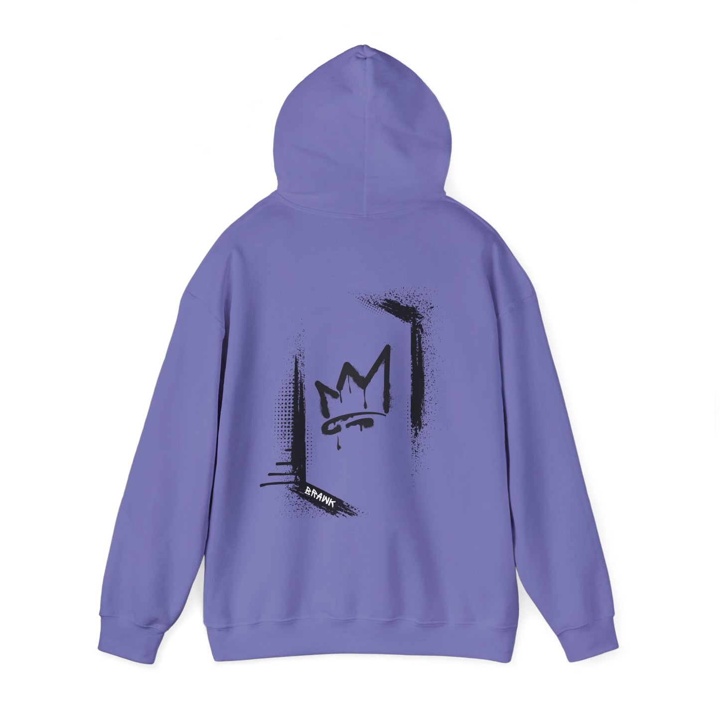 Graffiti style Hoodie black image (back image shown)